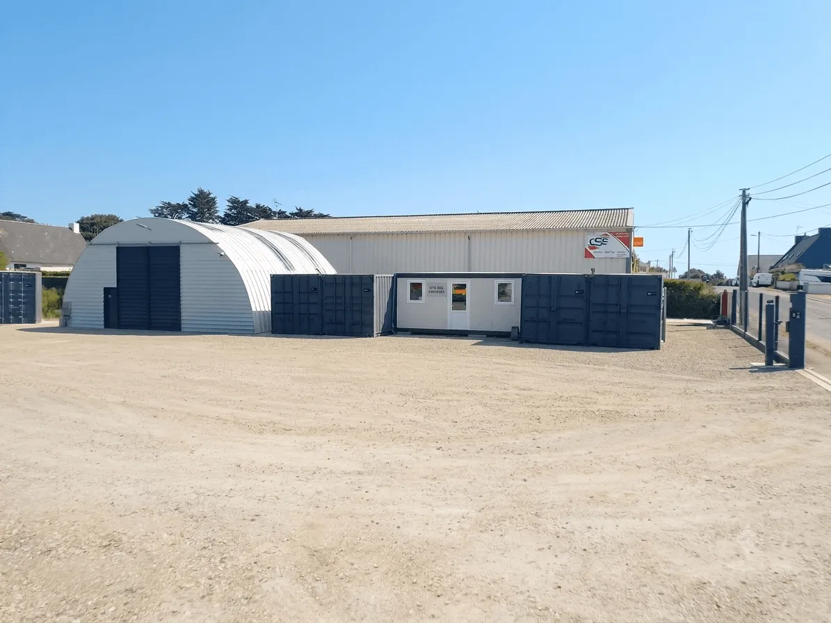 Alignement des box de stockage